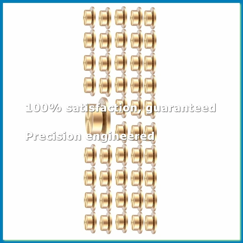 ●50Pcs Mini Metal Rotating Bearings for DIY Handmade Crafts Paper Cards Scrapbooking Cards 360°Rotation Smooth