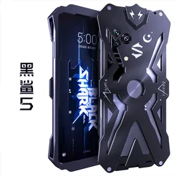 Original Zimon Metal Luxury New Thor Heavy Duty Armor Metal Aluminum Phone Case For Xiaomi Black Shark 5 4 4s Pro 5RS Case Cover