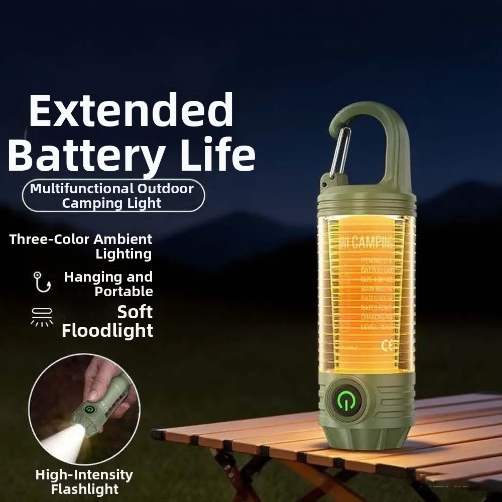 Portable LED Small Flashlight Lightweight Compact Mini Pocket Flashlight Handheld Rechargeable Key Chain Flash Lights Camping