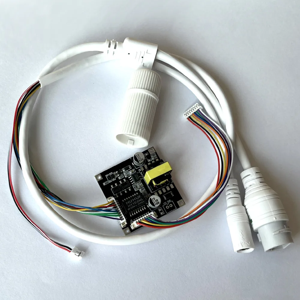 Smart POE splitter Power Over Ethernet module board input DC48V output DC12V IEEE802.3af/at With POE cable for ip camera