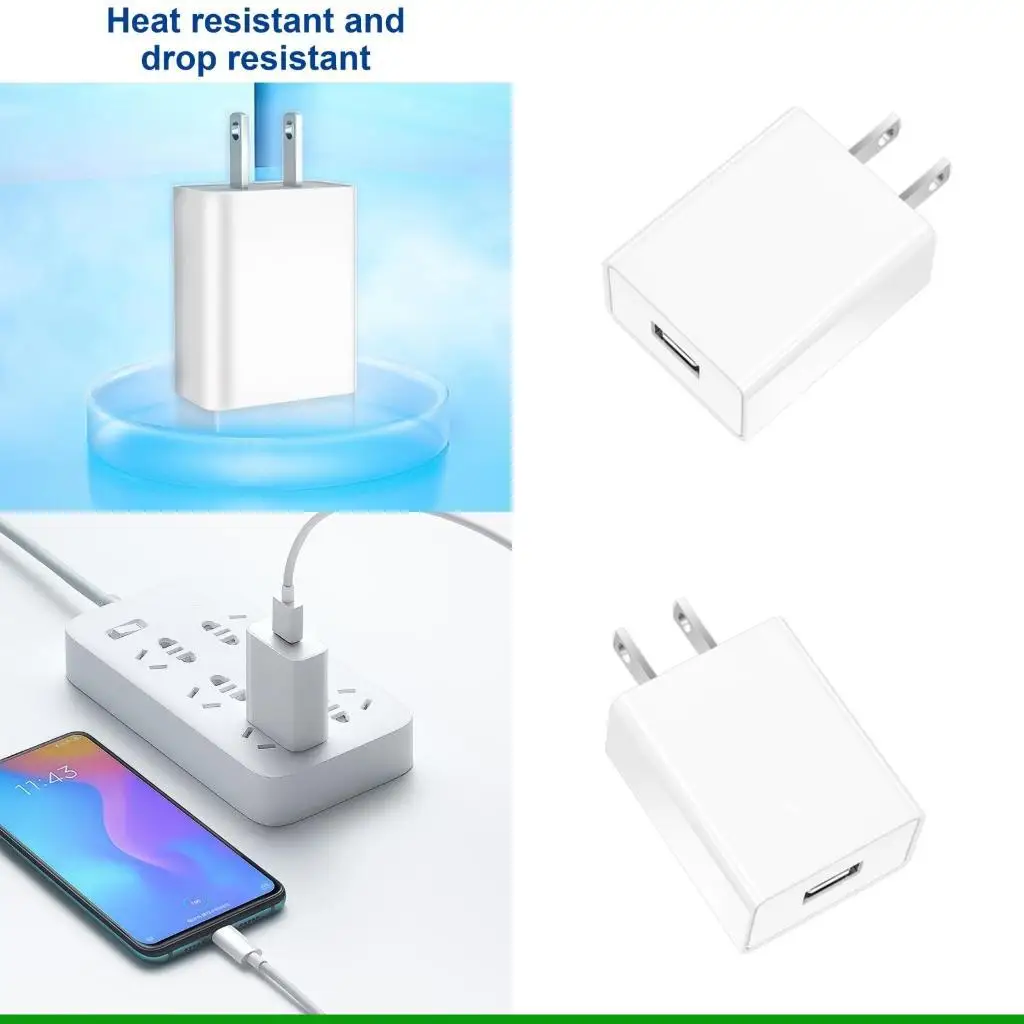 

U55C US Plug Adapter, International Travel Adapter 5V 3.5A USB Fast for American,Wall Plug for Cellphone