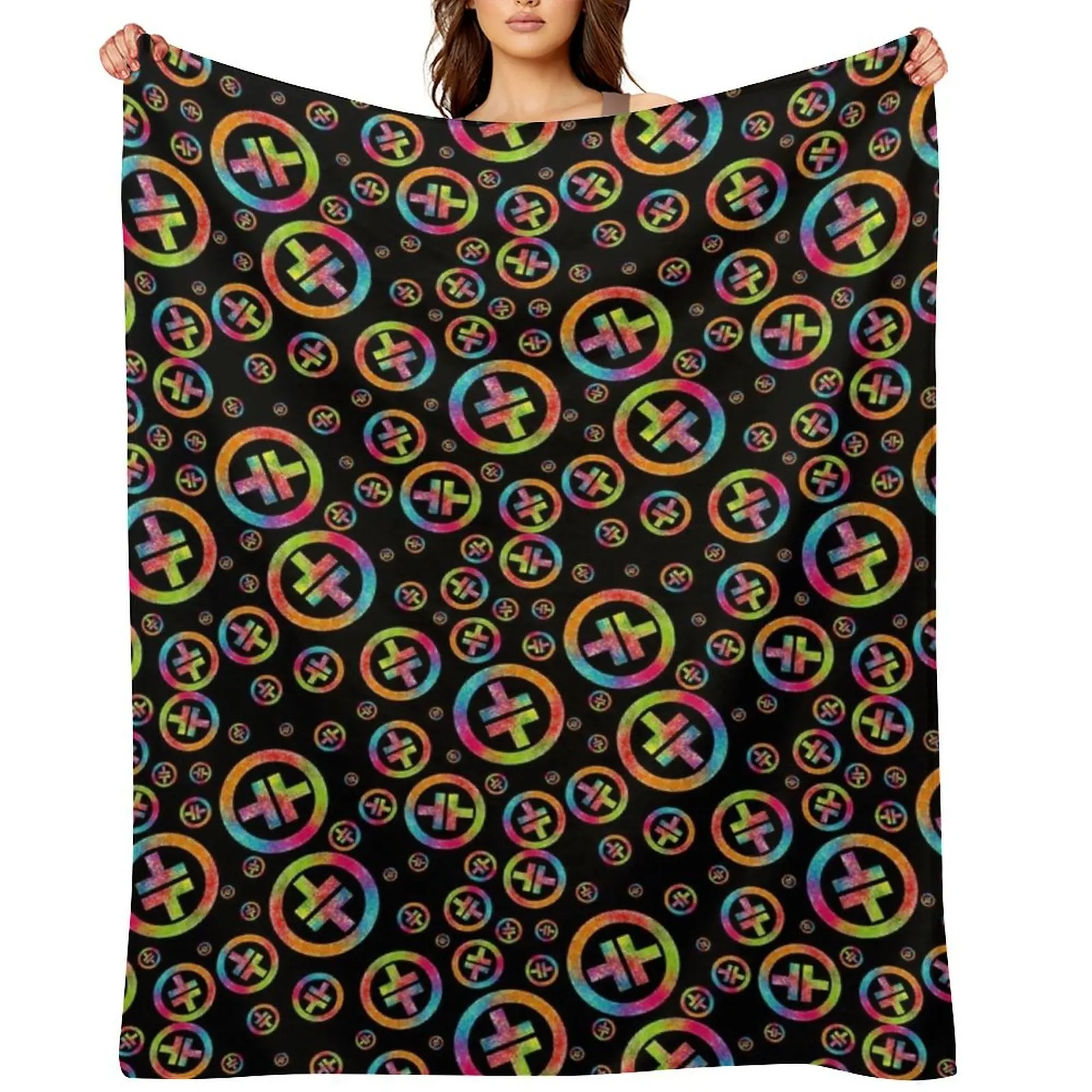 

Take That Neon Symbol Throw Blanket wednesday Decorative Throw Luxury St Soft Beds Blankets