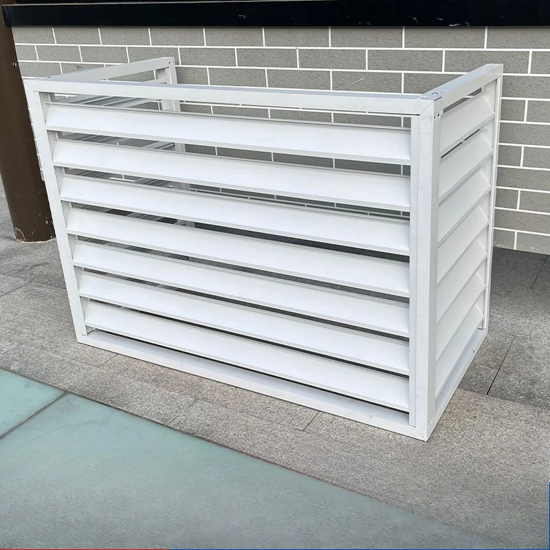 

Air conditioner external unit protective cover aluminum alloy