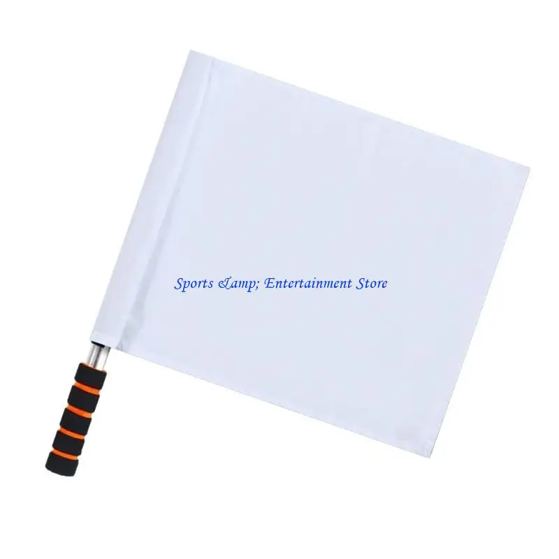 G7NF Linesean Linesman Flags Placems Training Sports Bands مع إسفنج مقبض لمسار كرة القدم لكرة القدم لكرة القدم