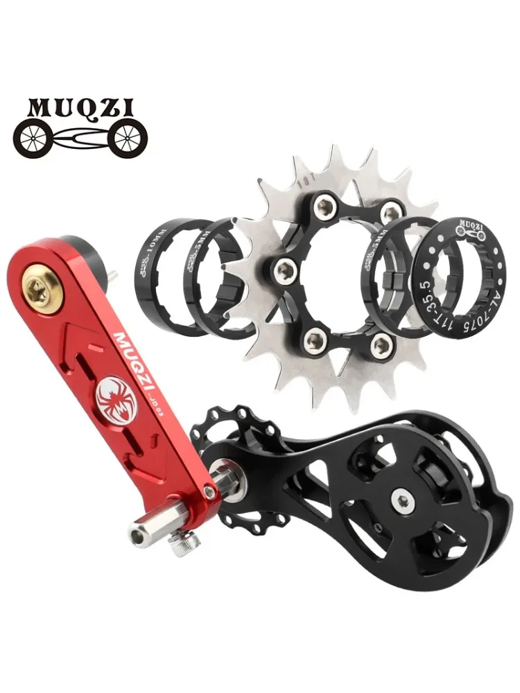 AliExpress MUQZI Single Speed Conversion Kit 12T 13T 14T 15T 16T 17T 1 Speed Cassette Cog With Single Speed Chain Tensioner Chain Guide