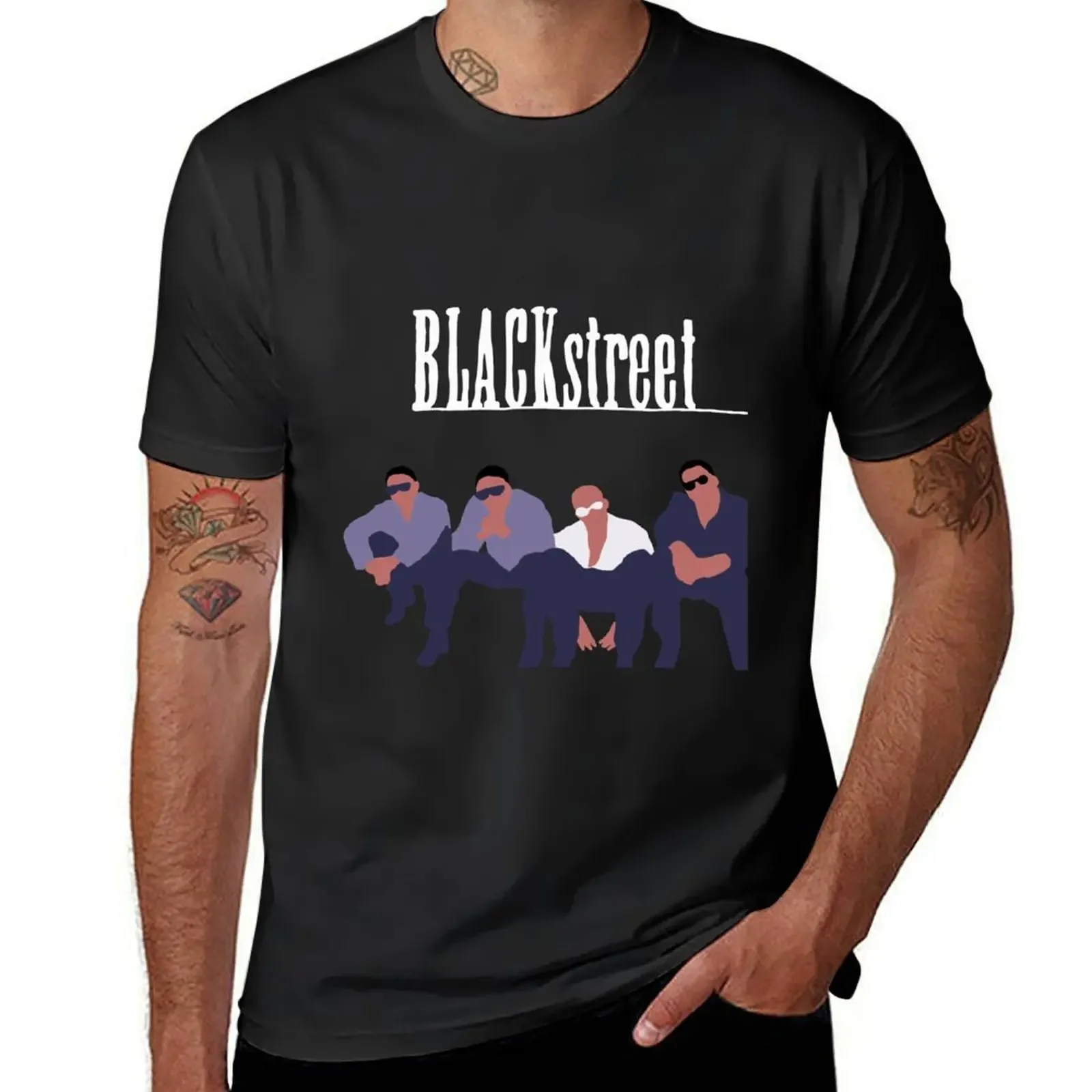 

Blackstreet - No Diggity T-Shirt heavyweights quick drying summer tops anime mens graphic t-shirts hip hop