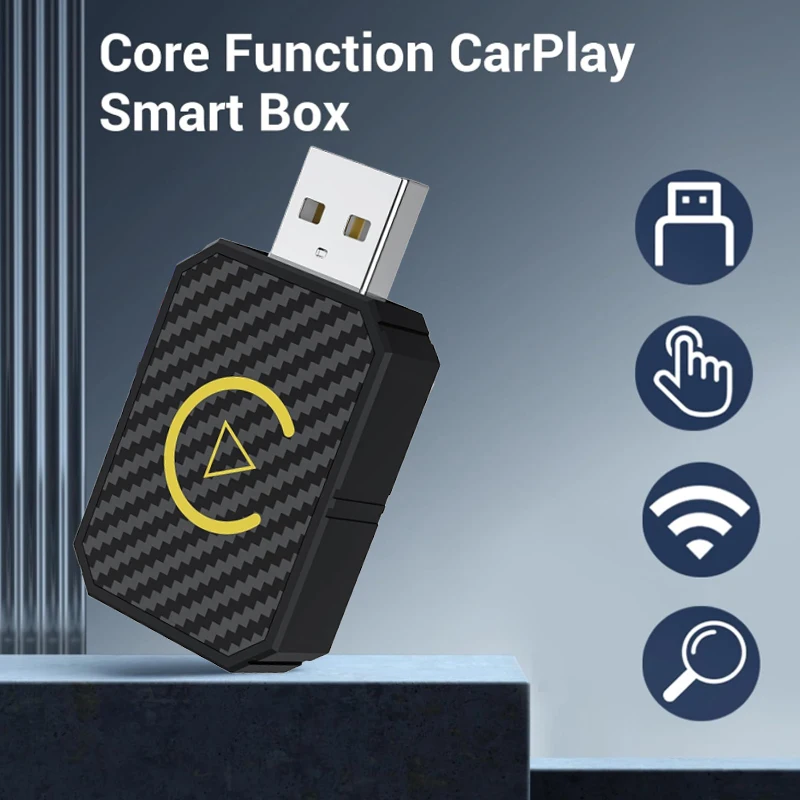 

2 in 1 Mini Wireless CarPlay & Android Auto Wireless Adapter Plug and Play Compatible iPhone/Android For Havel Kia Volvo Audi