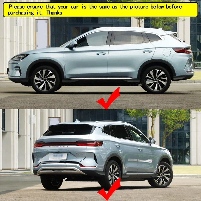 Car Wheel Mud Flaps Splash Guards MudFlaps Soft TPE Wheel Fender For BYD Song Plus Champion Edition Seal U EV DMI 2023 2024