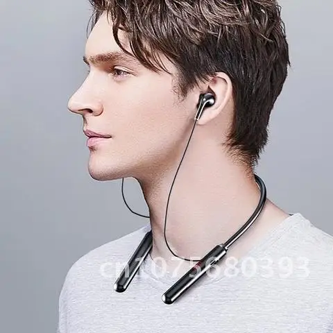 

Bluetooth Headphones 70 Hours 960 Endurance Stereo Bass Wireless Headphone Neckband Power LED Display Headset TF Card Magnet