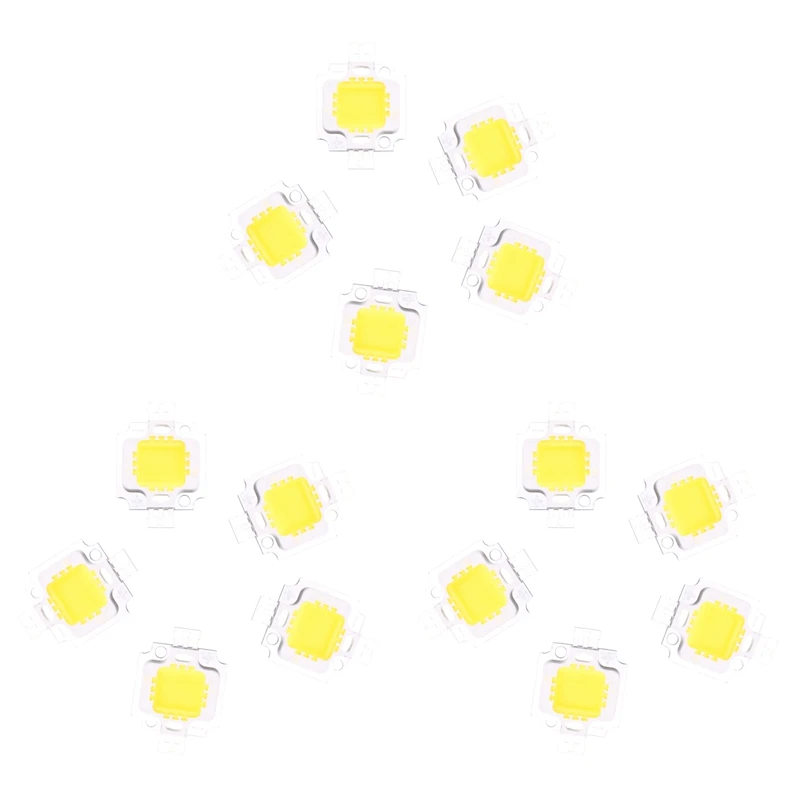 15 szt. Żarówka LED z ciepłym światłem 10W 3200K 800lm 9 - 12V