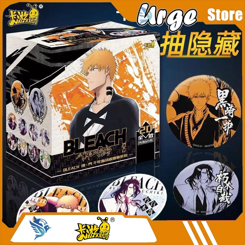 

Kayou BLEACH: Thousand-Year Blood War Tin Badge Series — Officially Licensed Anime Collectible Can Badge / Pin Merchandise ﻿