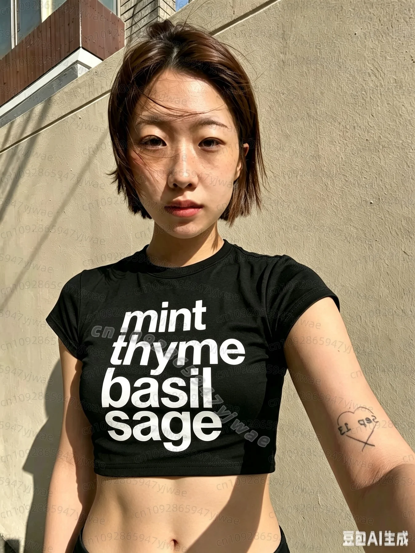 2026 Korean SUMMER Sakura Mint Green Short Sleeve T-Shirt Women's Slim Fit Printed Letter Korean Style WOMEN Y2K Crop Top Jersey