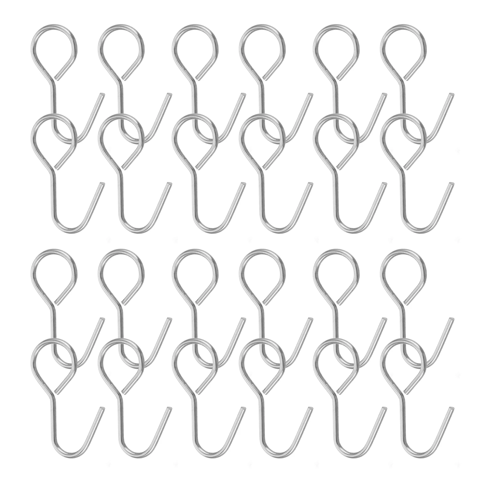 

100pcs Metal for Car Seat Cover Installation Sturdy Iron Hooks Vehicle Camper Cushion Fixing Storage Solution Car Seat Mat Hooks