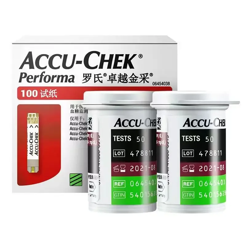 ACCU CHEK Accu-Chek Performa Tira reactiva de glucosa en sangre con lancetas 50 piezas / 100 piezas