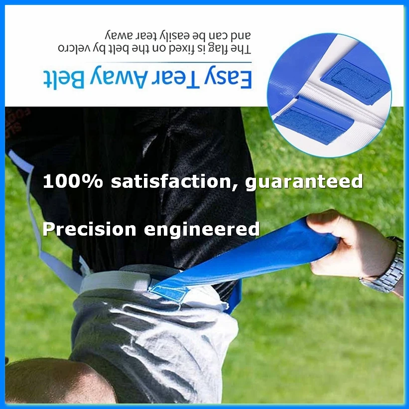 

Flag Football Set,14 Player Flag Football Belts and Flags Set, Belt for Kids or Adults Players of Flag Football-ABYS