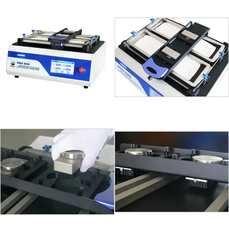 for BGD 526 Coating Wet Grinding Scrub Washability Tester ASTM D2486 ISO 11998