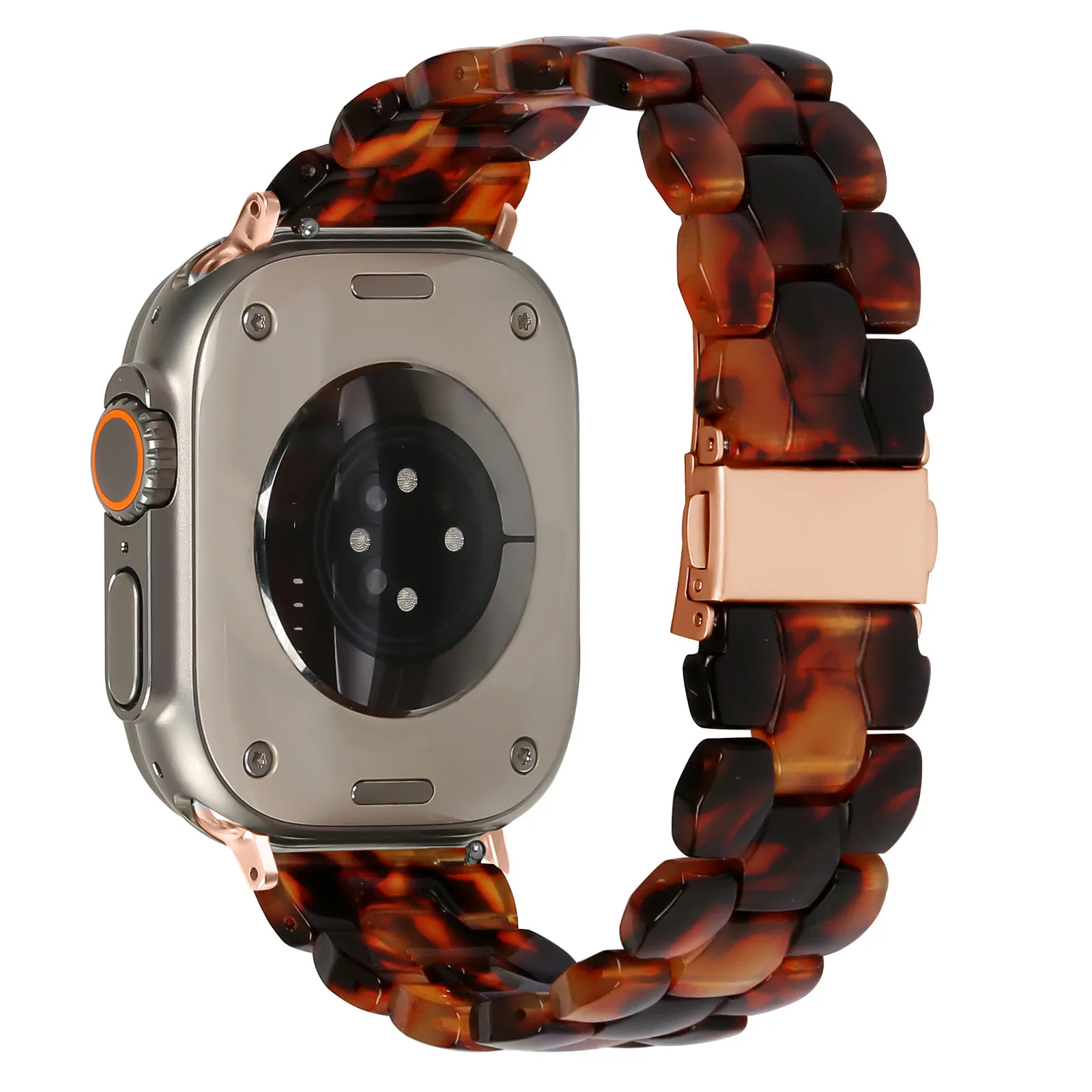 

Шестигранный полимерный ремешок для Apple Watch Ultra 3 2 1 49 мм / Series 11 10 46 мм / 9 8 7 45 мм / SE3 SE2 SE 6 5 4 44 мм / 3 2 1 42 мм