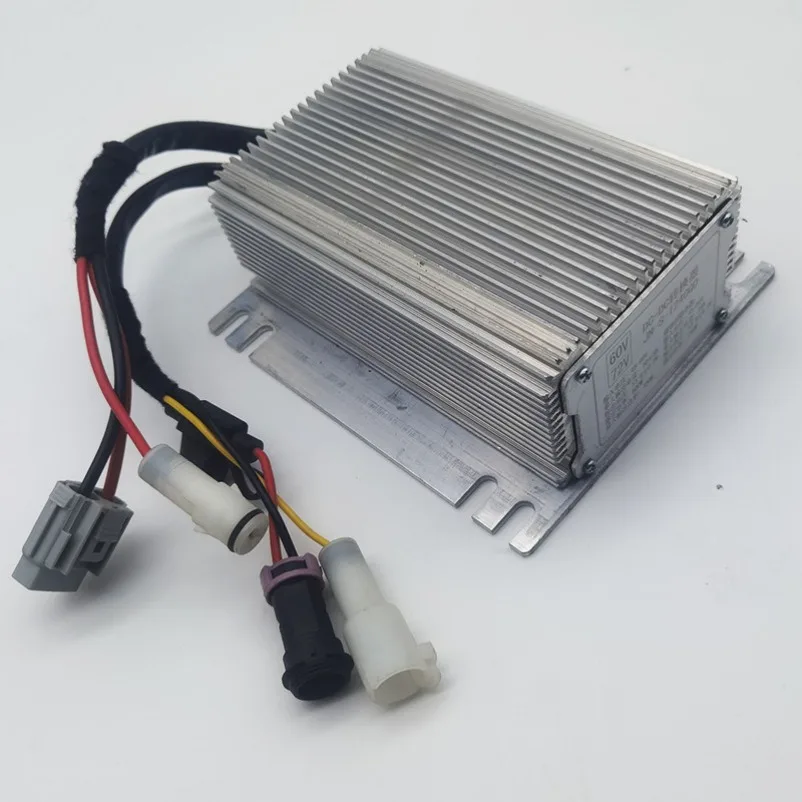 DC-DC Power Converter 60V 72V EV Voltage Transformer Fit Yuanmengzhe Kaituozhe S Kupao Electric Car Replacement Part