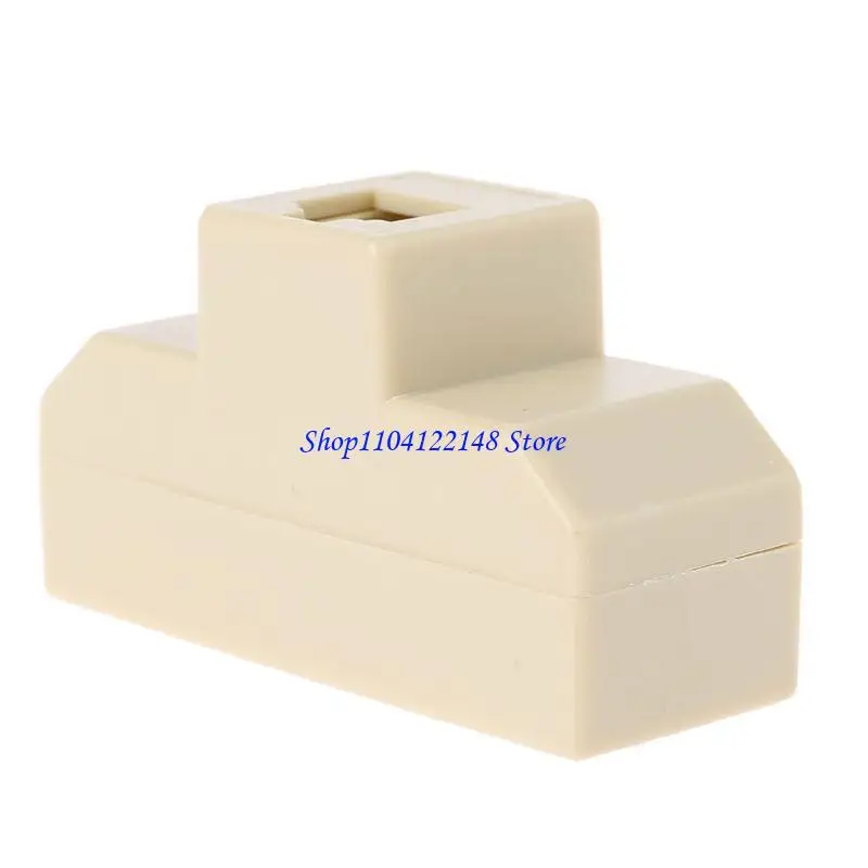 P9FA 4-Wege RJ11-Telefonstecker zum RJ11-Sockeladapter und Splitter für Festnetzheline