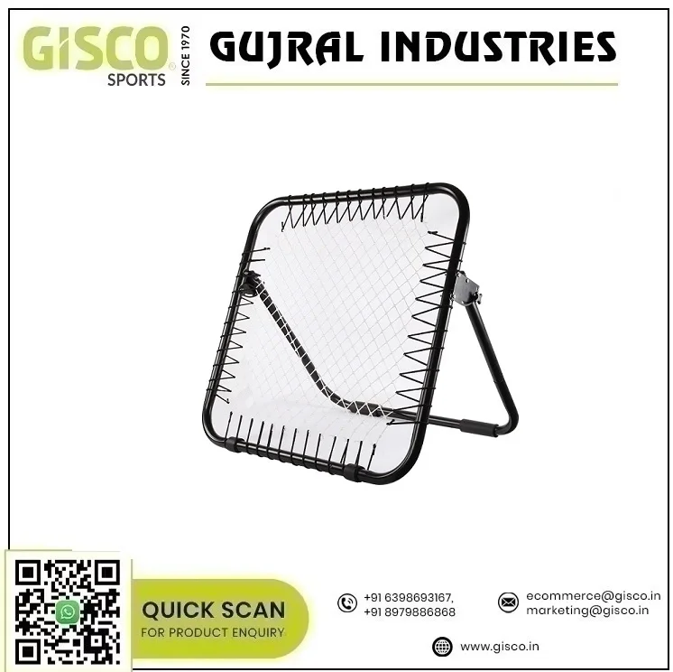 Multi functional rebound net, adjustable angle, lightweight, sturdy training equipment, football rebound