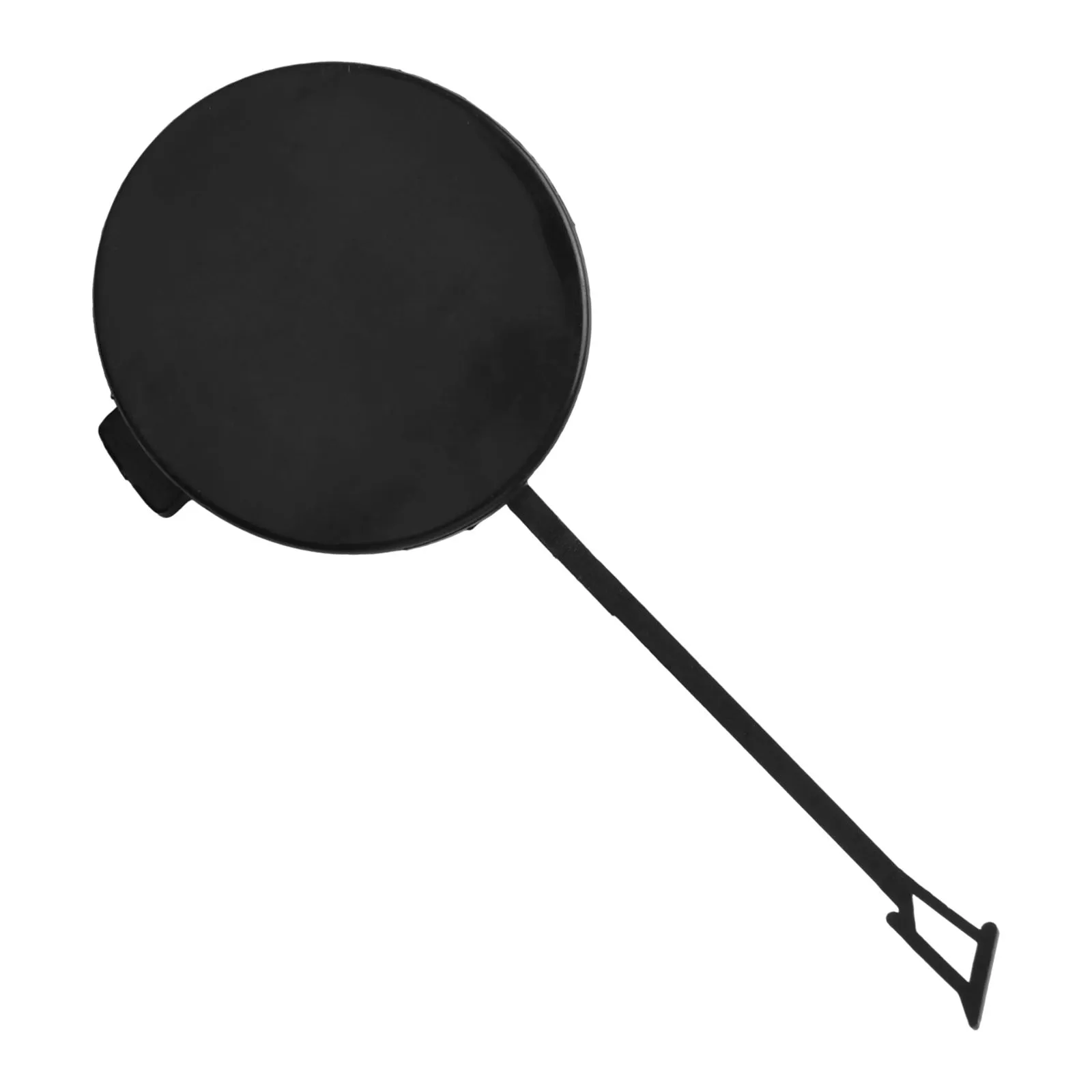 Подходит для A4 B7 2004-2008, высококачественная крышка фаркопа, 1 шт., аксессуары из АБС-пластика, черная передняя часть, высококачественные автомобили