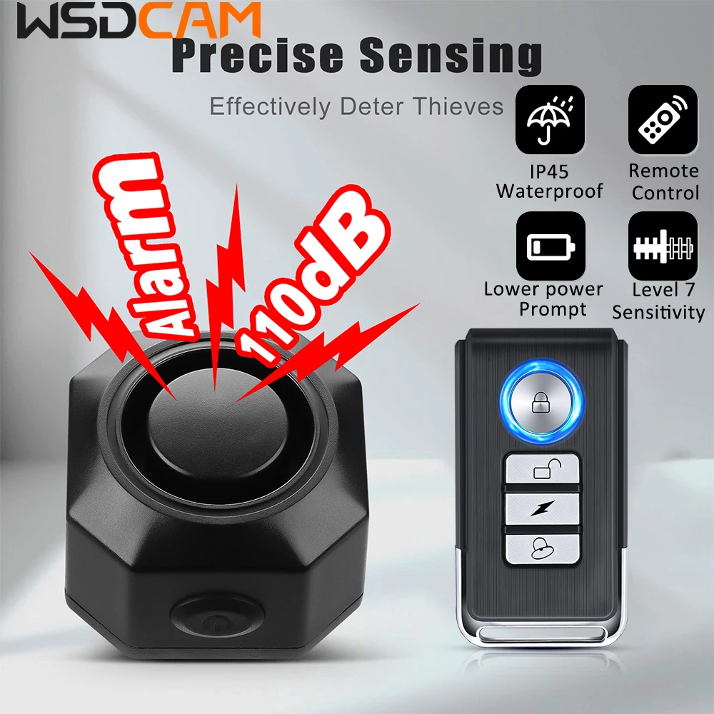 

USB-зарядка, велосипедная сигнализация, беспроводной велосипедный вибрационный датчик движения, сигнализация с дистанционным управлением, мотоциклетная сигнализация, защита безопасности