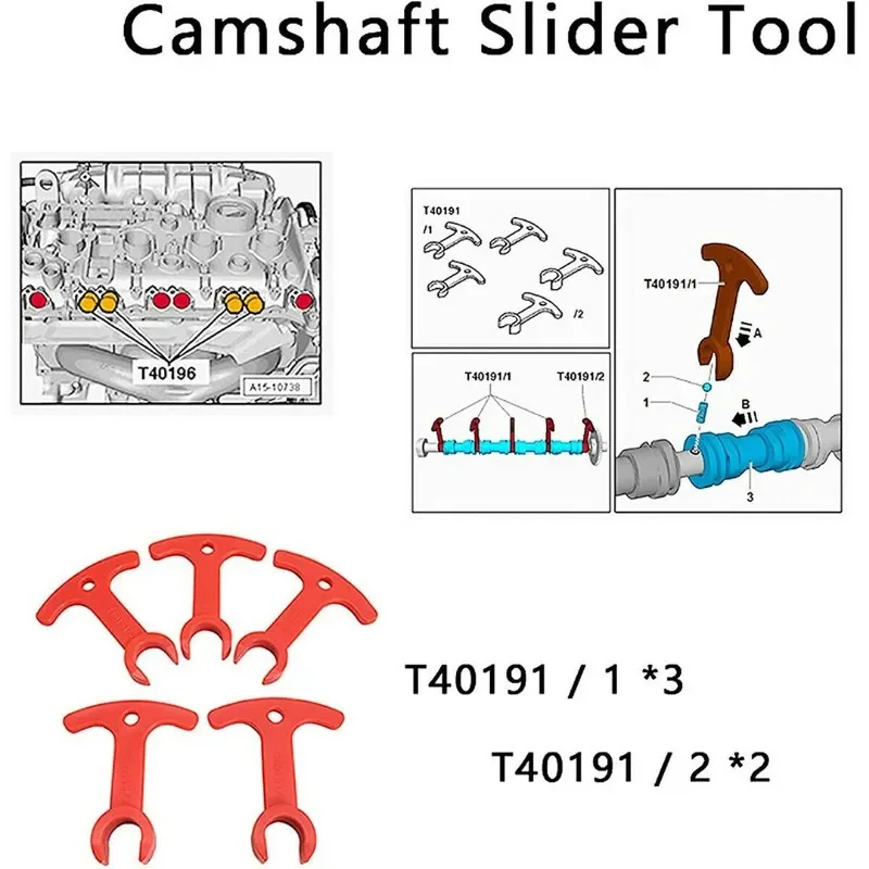Engine Crankshaft Timing Tool Kit For VAG 1.8 2.0 TSI/TFSI EA888 For VW AUDI T10352 T40196 T40271 T10368 T10354 T10355