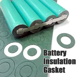 150PCS 18650 21700 26650 Li-ion Battery Insulation Gasket Pack Cell Electrode Insulated Tool Single Barley Paper