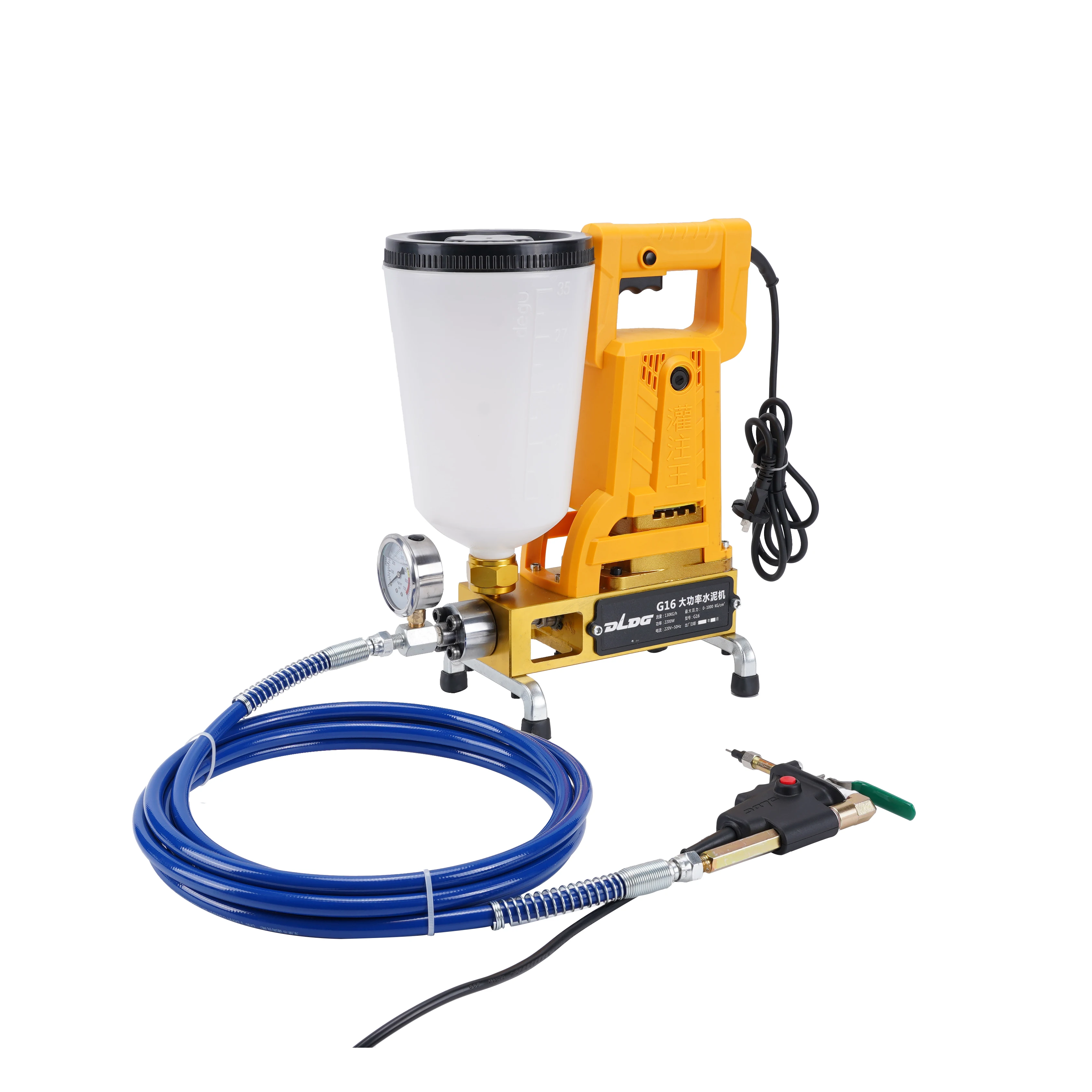 High Pressure Grouting Machine Ceramic Tile Hollow Drum Grouting