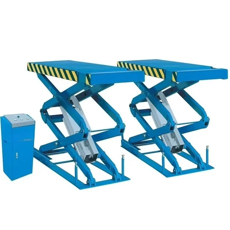 3.5 Ton Double Cylinder Hydraulic Ultra Thin Scissor Car Lift