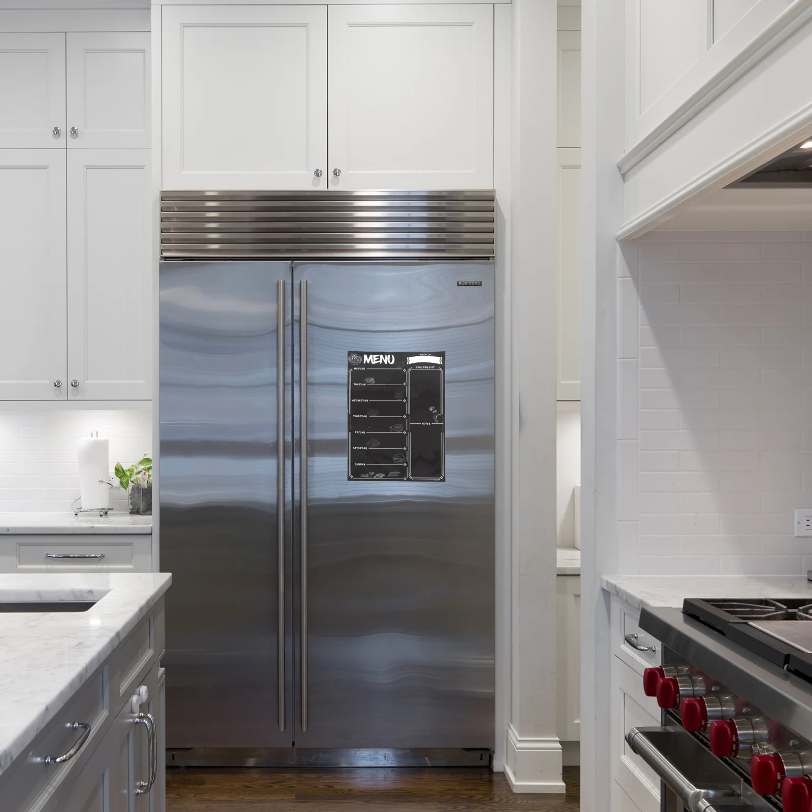 

Магнитная доска премиум-класса для сухого стирания для холодильника, наклейка на классную доску, многофункциональная бытовая доска для расписания, организация дома