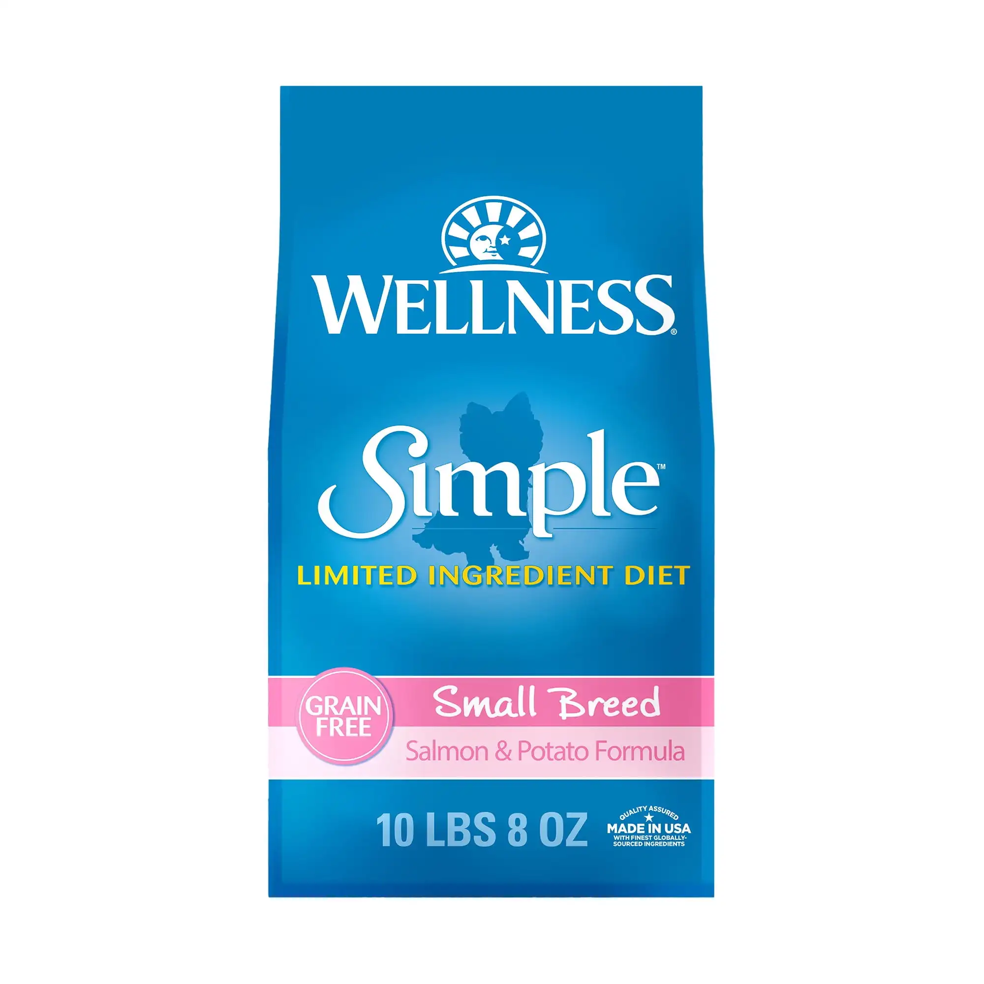 Simple Limited Ingredient Small Breed Adult Dry Dog Food, Grain Free Kibble, Sensitive Stomach, Skin & Coat Support, Natural, Ch