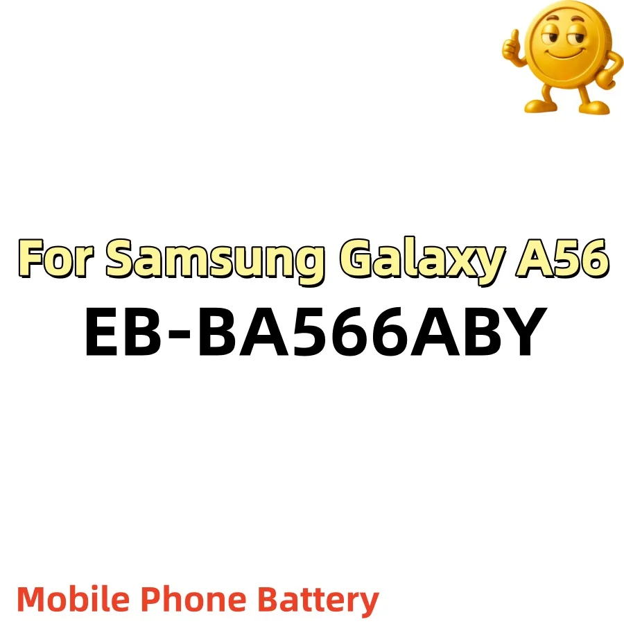 100% New High Quality 5000mAh EB-BA566ABY For Samsung Galaxy A56 SM-A566E/DS A566B A5660 Phone Battery Fast shipping+Free Tools
