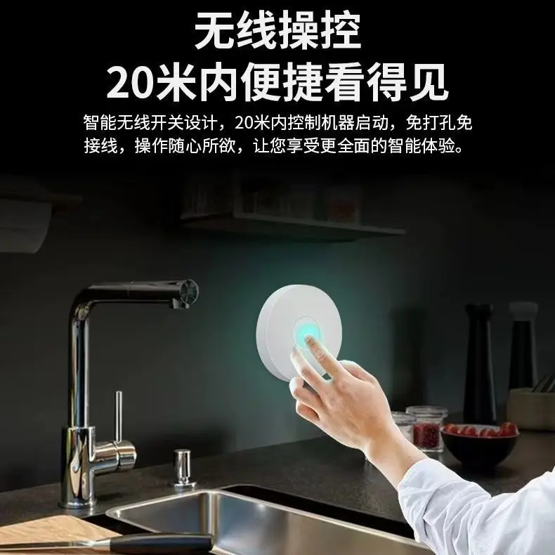 Automatische Müllentsorgung Haushalt Küche Lebensmittelabfall Mühle High Power leise Mahlspüle leise Lebensmittelabfallentsorgung neu