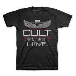 Cult Love T-Shirt Combine Fun Printed Shirt Men's And Women's Short Sleeve T-shirts