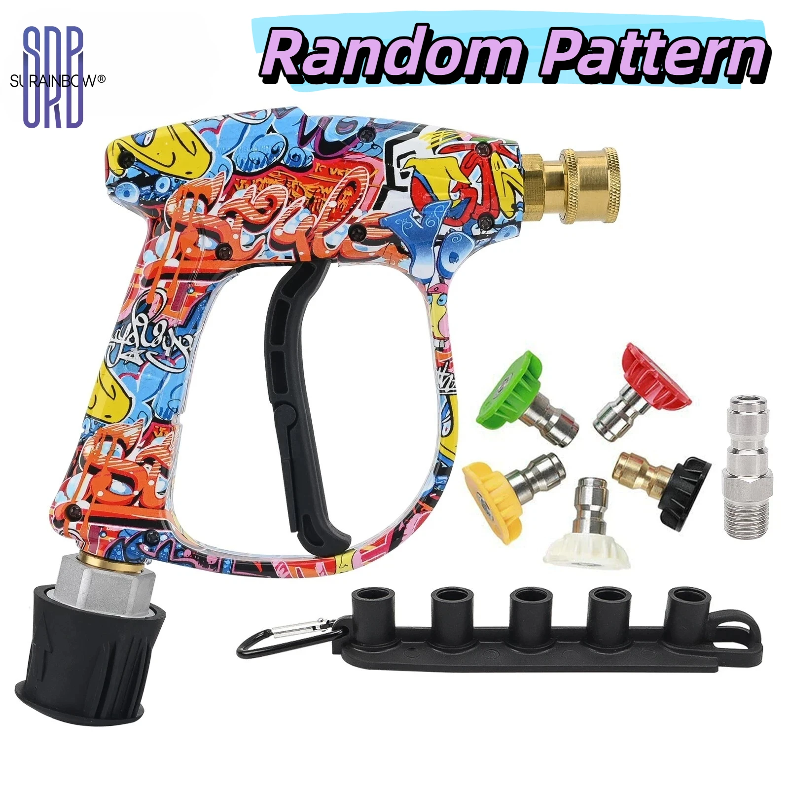 

Водяной пистолет под давлением — быстрый разъем с входным отверстием M22 и быстрым конвертером для моделей мойки высокого давления Karcher K2 K3 K4 K5 K6 K7