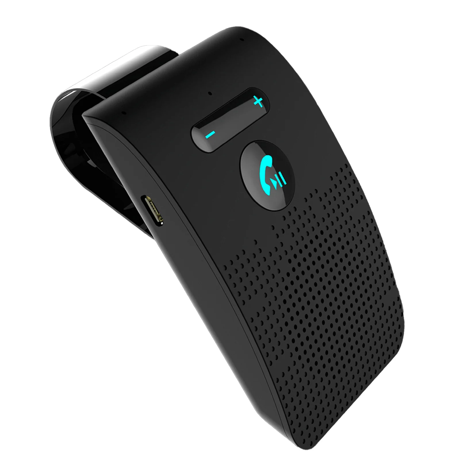 Bluetooth-compatible handsfree Car kit sun visor wireless Speakerphone multi-point hands-free BT speaker