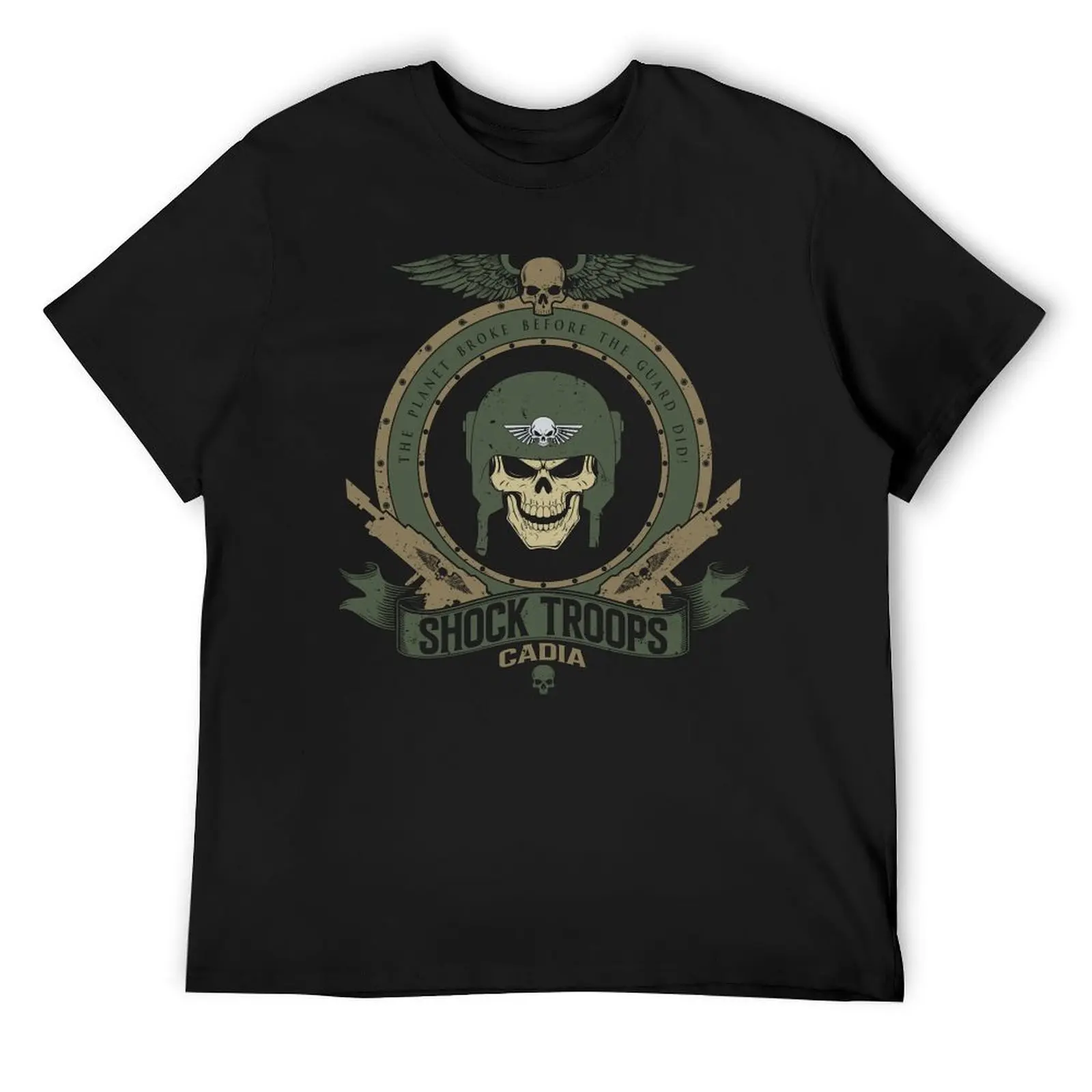 CADIA - CREST T-Shirt oversizeds kawaii clothes cheap stuff men tshirt