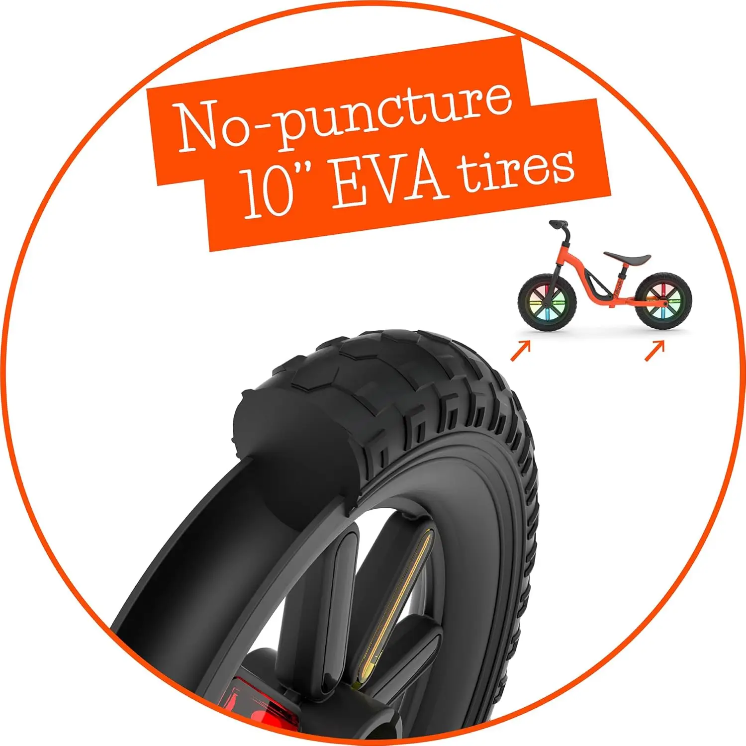 Peuter Loopfiets, Lichtgewicht 10 Inch Fiets Voor Jongens En Meisjes Van 2 Tot 4 Jaar Oud, Verstelbare Stoel, Handgreep En Geen Lekke Band