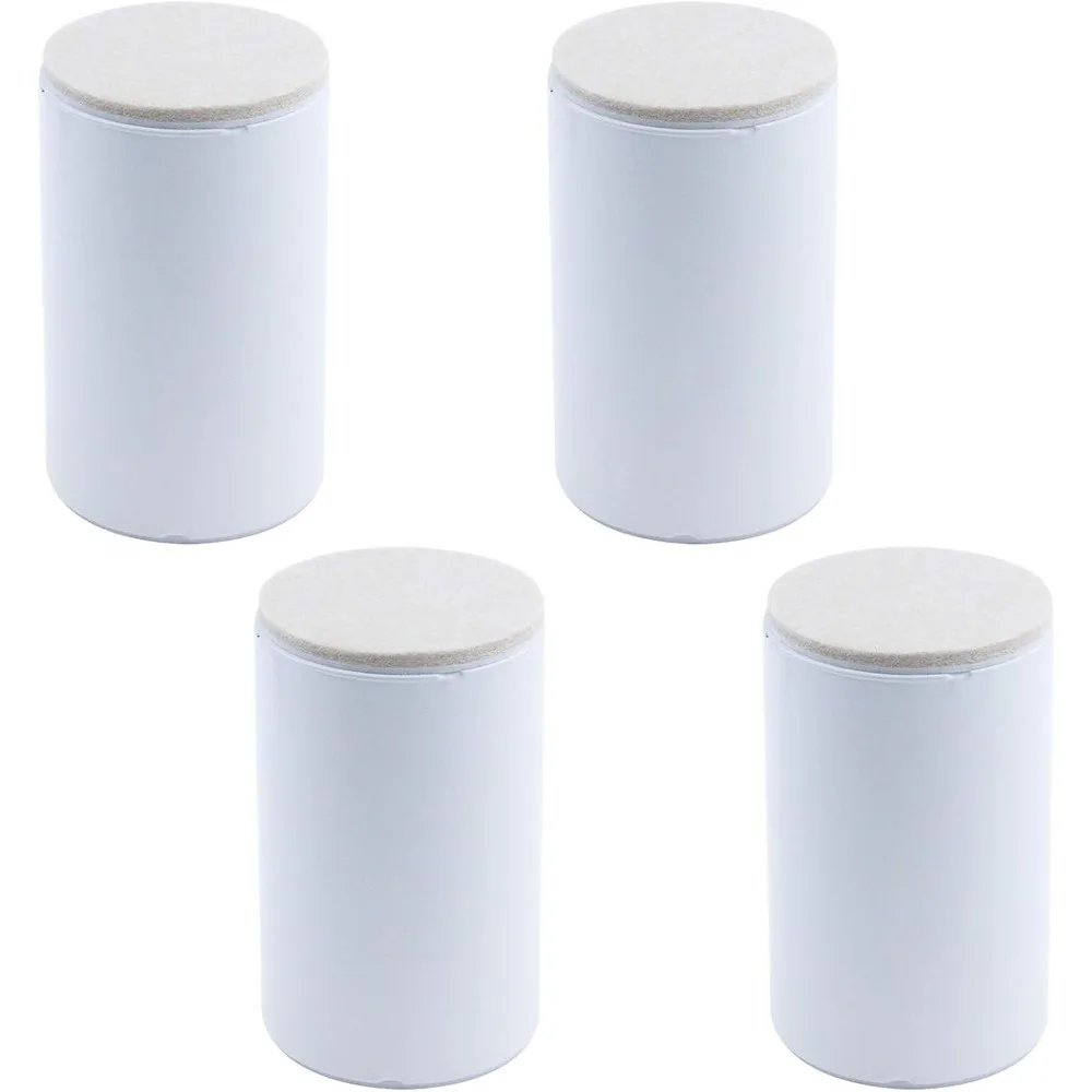 

4 самоклеящихся подставки для кровати и мебели, стальная подставка для кровати для тяжелой мебели или кроватей, самоклеящиеся подставки для стульев и столов, круглые белые