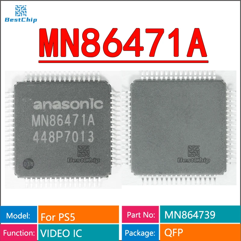 

(1piece/Lot) 100% New MN864729 MN864739 MN86471A CXD90061GG for PS4 PS5 CUH-1200 ic QFN-88 BGA Chipset