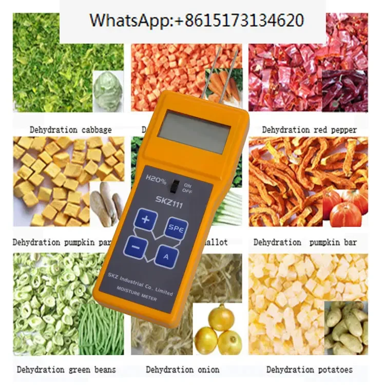 dried fruit moisture meter 80% probe 50mm moisture measuring device