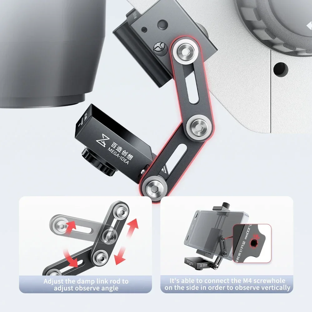 QIANLI MEGA-IDEA Super IR Cam Mini S Thermal Imaging Camera PCB Short Circuit Quick Diagnosis Motherboard Repair For Microscope