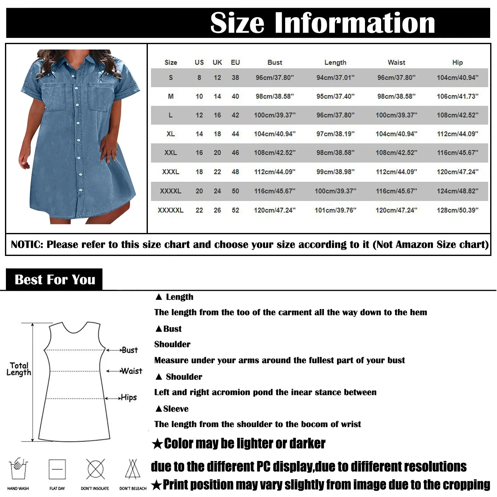 Summer Denim Shirt Dress 2024 Women\'S Casual Loose Single Breasted Dress Simple Retro Commuter Female Office Denim Short Skirt