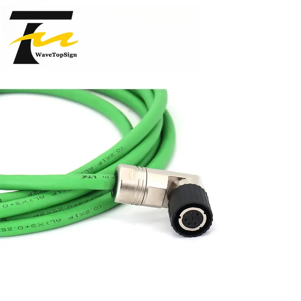 Boding V90 Servo Motor Encoder Cable 6FX3002-2DB20-1AF0 6FX3002-2DB20-1AF0 6FX3002-2DB20-1AH0 6FX3002-2DB20-1BA0 For Simens V90