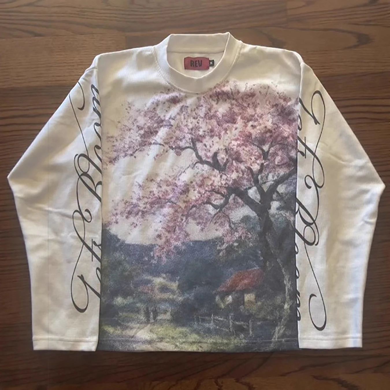 Summer New Floral Letter Printed Street Casual Style Outfit, Loose and Slimming Round Neck T-Shirt Y2K
