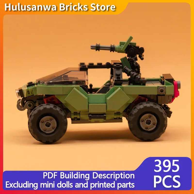 

M12 игра специальный автомобиль внедорожный пистолет модель автомобиля MOC строительные кирпичи популярная игра модульные детские игрушки костюм праздник сборка