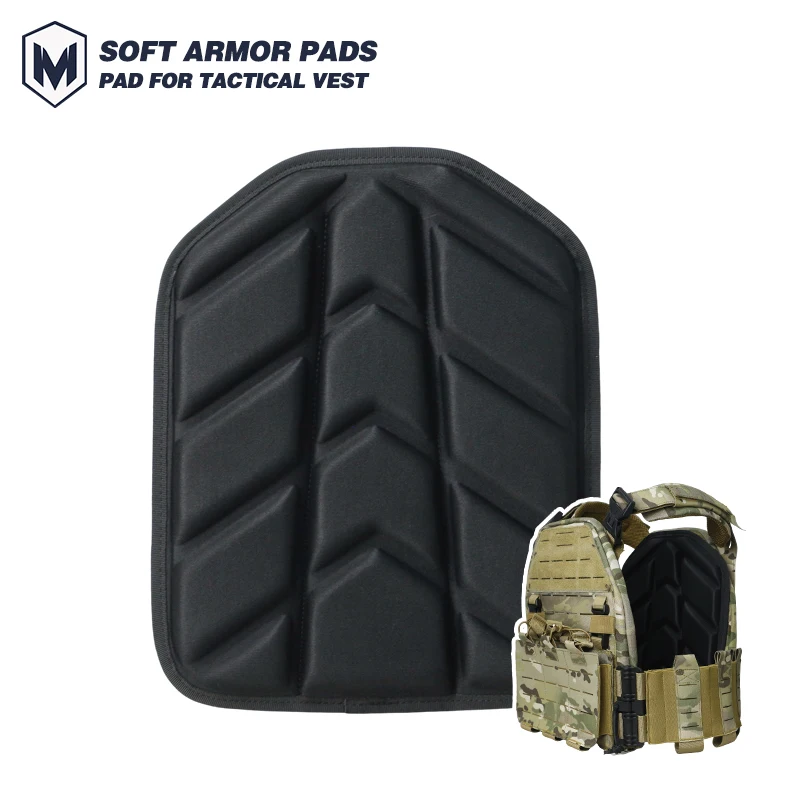 SOETAC EVA Shock Absorbing Pads for Tactical Airsoft Vest Insert Set Plate Plate Carrier Padding Interior Cushioning  2-Pack