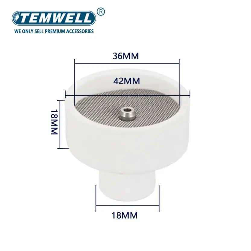 TIG-溶接用の白いセラミックノズル,ボディガスレンズセット,トーチ,#24, 11個,WP17, WP18, WP20, WP26