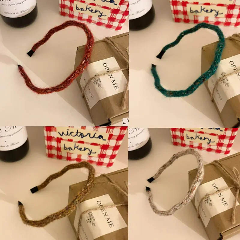 

Plush Colorful Headband for Women Elegant Versatile Hair Band Fashion Girl Makeup Headband